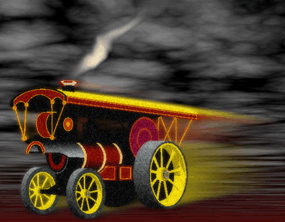 steam powered - Stanley Steamer