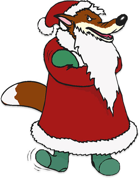 Santa Wolf