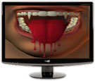 vampire on screen