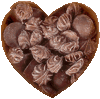 heart shaped chocolates